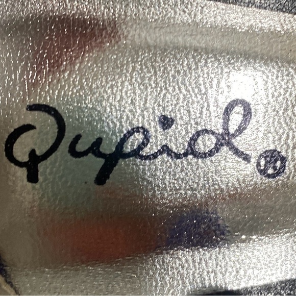 Qupid Women's 7 Blue & Zebra Pattern Heels - Picture 7 of 8